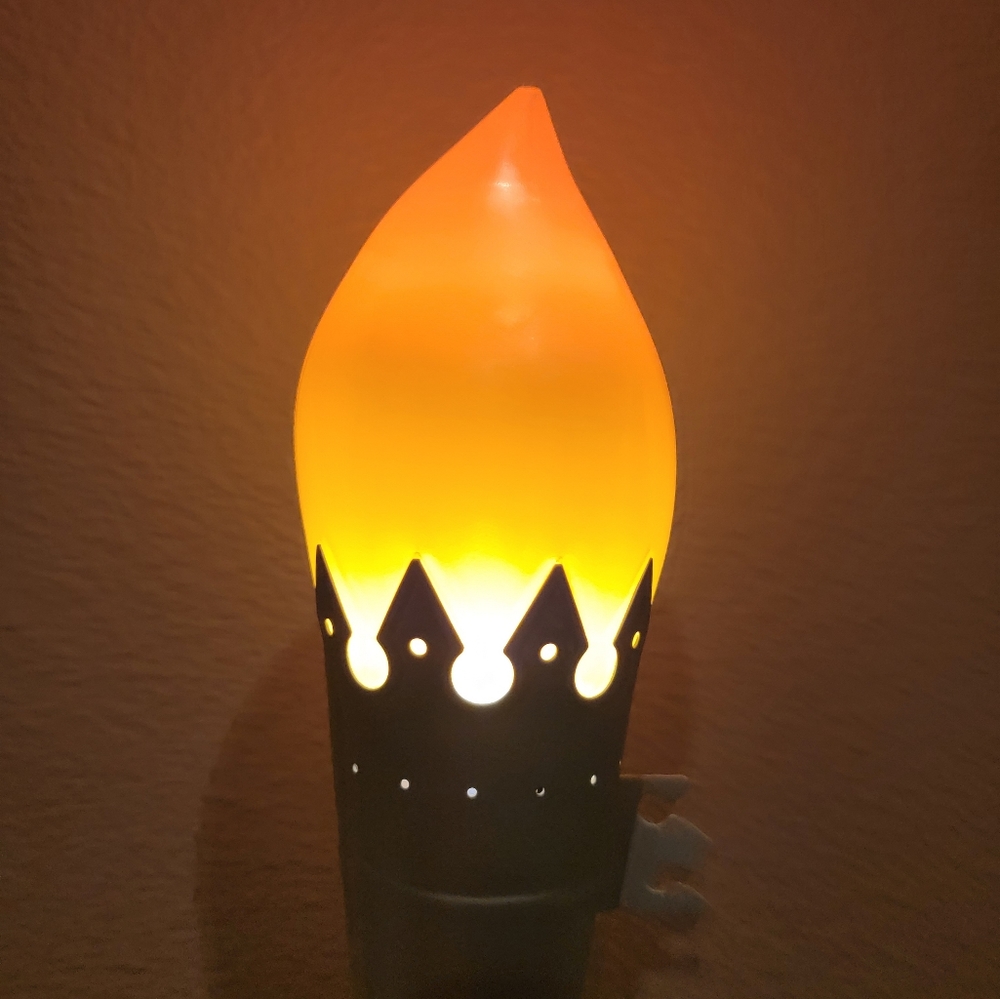 Torch Wall Sconces New IKEA Minnen Fackla, Two (2) Sconces included